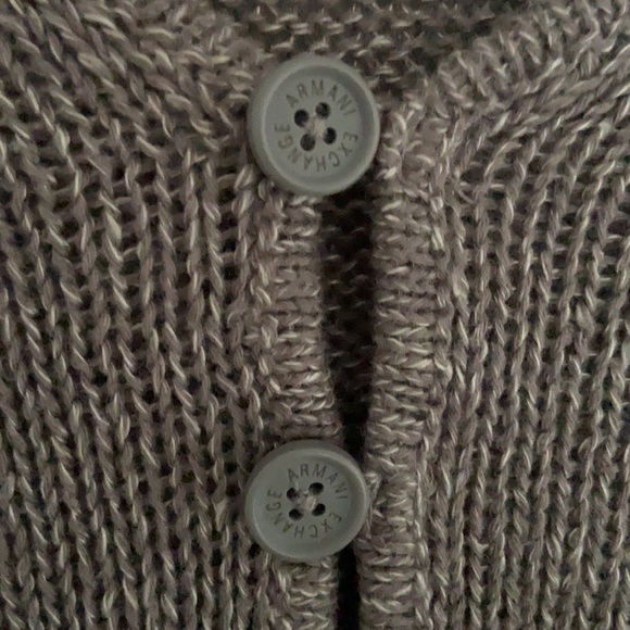 Armani Exchange V-Neck Brown Sweater - Picture 2 of 6
